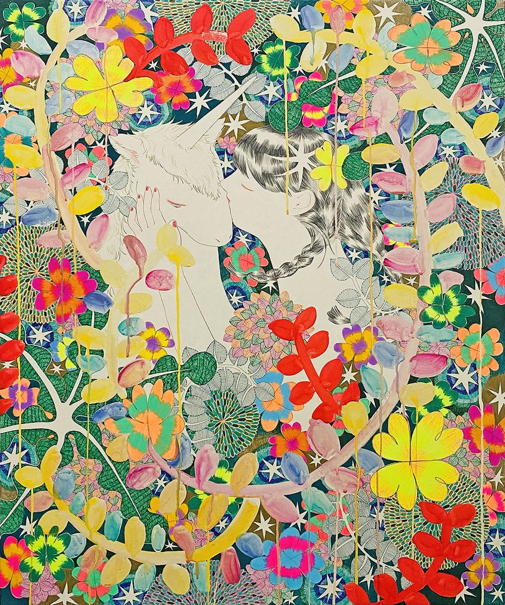 信頼】 山下宏子 yamashita atsuko 原画 絵画 - kcc.sa